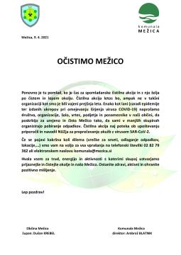 očistimo mežico 2021